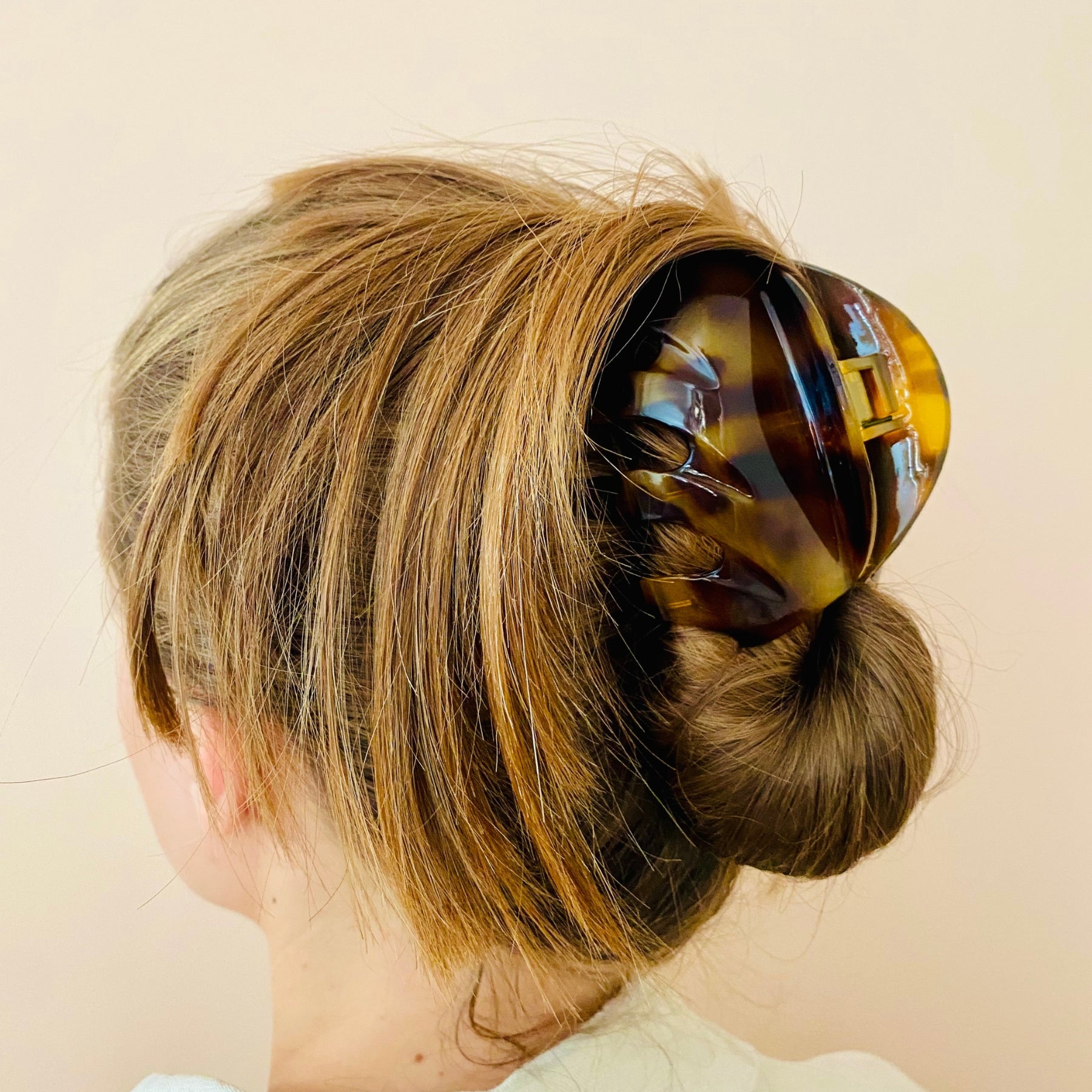 Barrette à Cheveux Unique Cape Ann Designs – Verre De Mer Et Fil Doré – Thème Plage